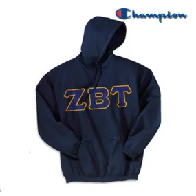 Zeta Beta Tau Champion Powerblend Hoodie - S700 - TWILL